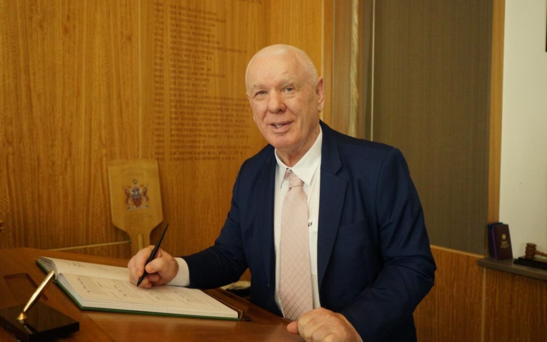 Joe Kelliher, Group Founder, Executive Director and Lifetime President awarded Freedom of The City of London